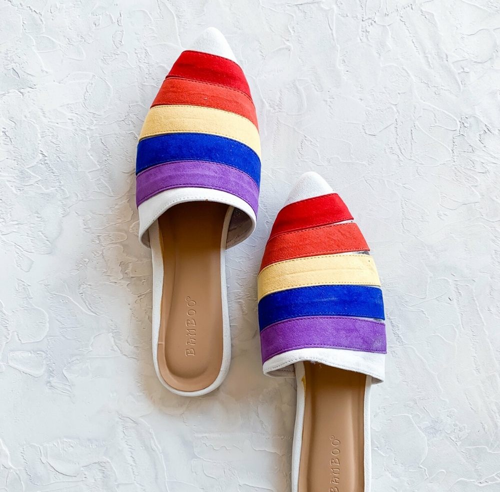 Bamboo Rainbow Loafer Flats